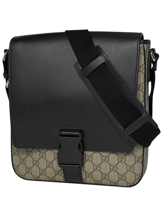 Gucci Other - Gucci GG Pattern Shoulder Bag Beige Black